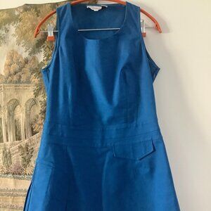 Derek Lam 10 Crosby Blue Sleeveless Dress Sz 10